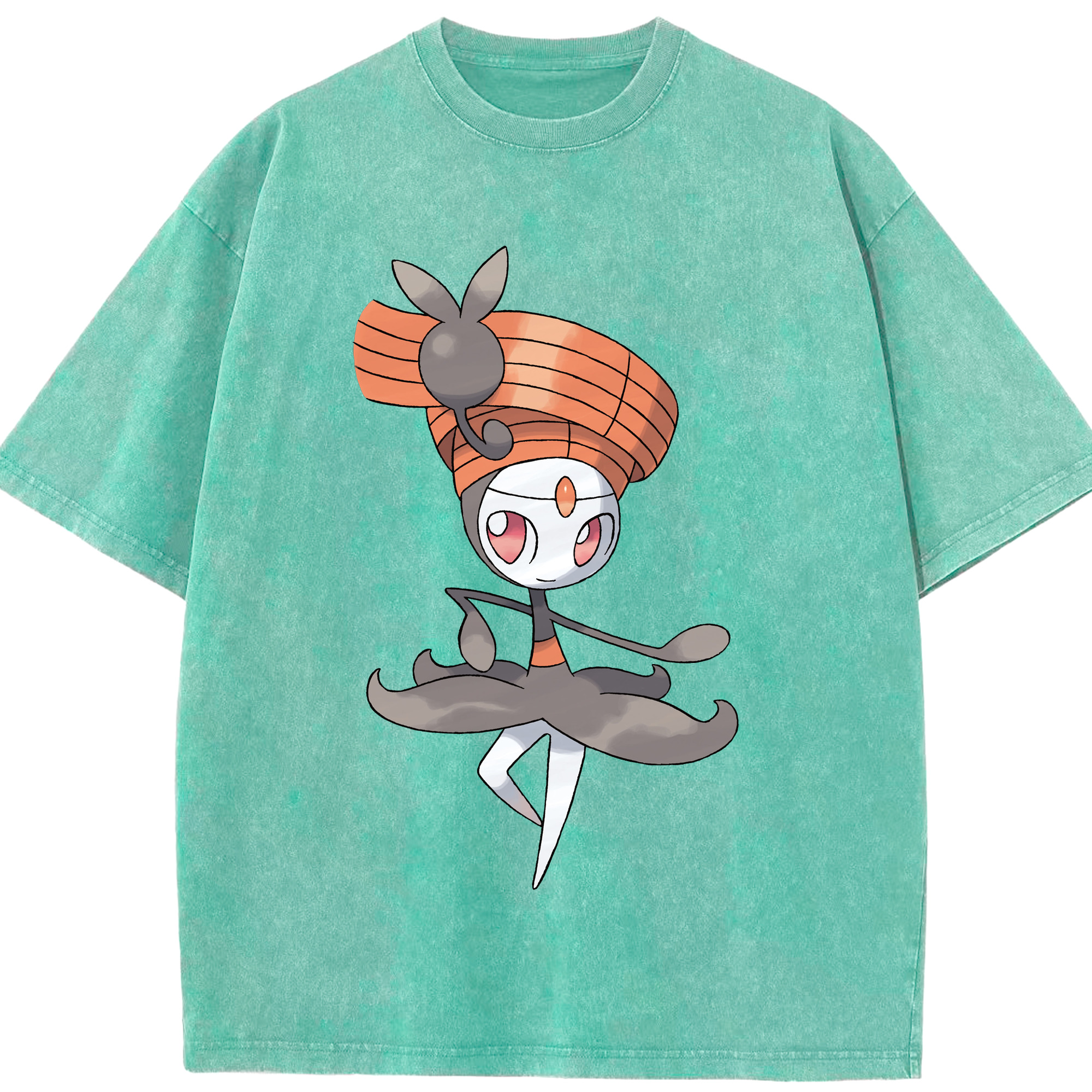 （画像用） ポケットモンスター Pokémon 綿100% ヴィンテージ風 半袖Tシャツ（フロントプリント）